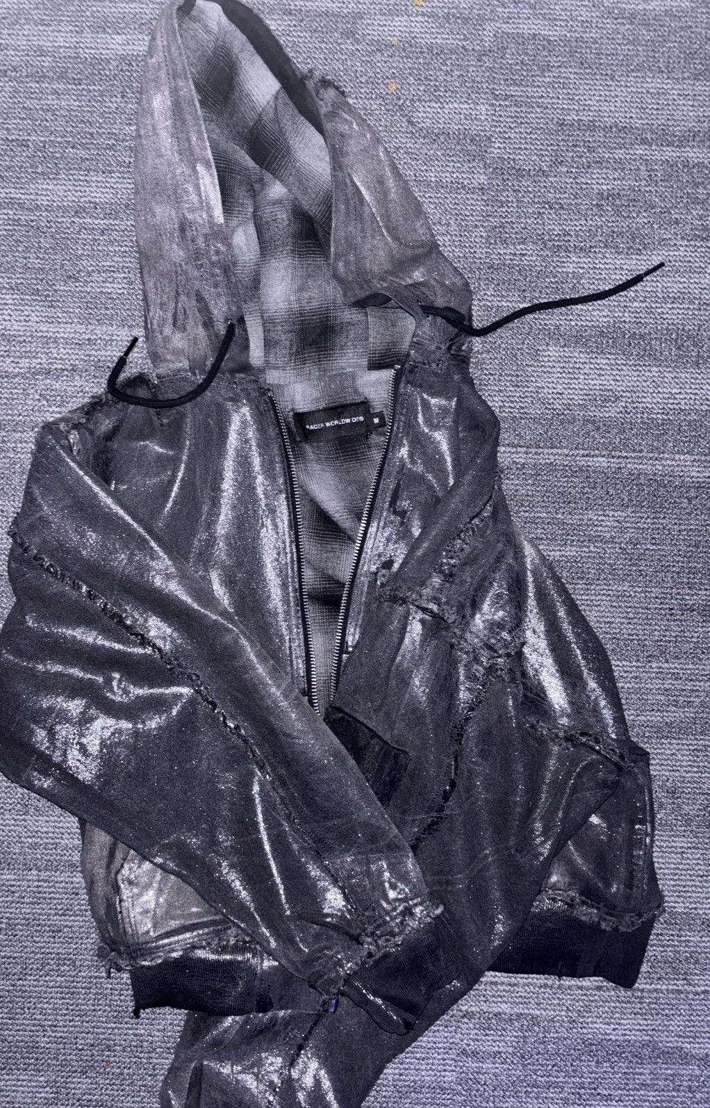 Japanese Brand × Racer Worldwide Racer Worldwide waxed bomber jacket Size US M / EU 48-50 / 2 - 3 Thumbnail