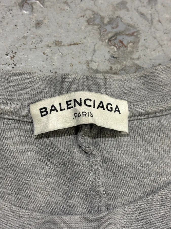 Balenciaga SS2016 Balenciaga Grey Snake T-Shirt Size US M / EU 48-50 / 2 - 9 Thumbnail