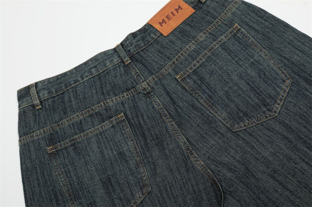Japanese Brand × Jean American all-match street trend loose washed denim shorts Size US 32 / EU 48 - 5 Thumbnail