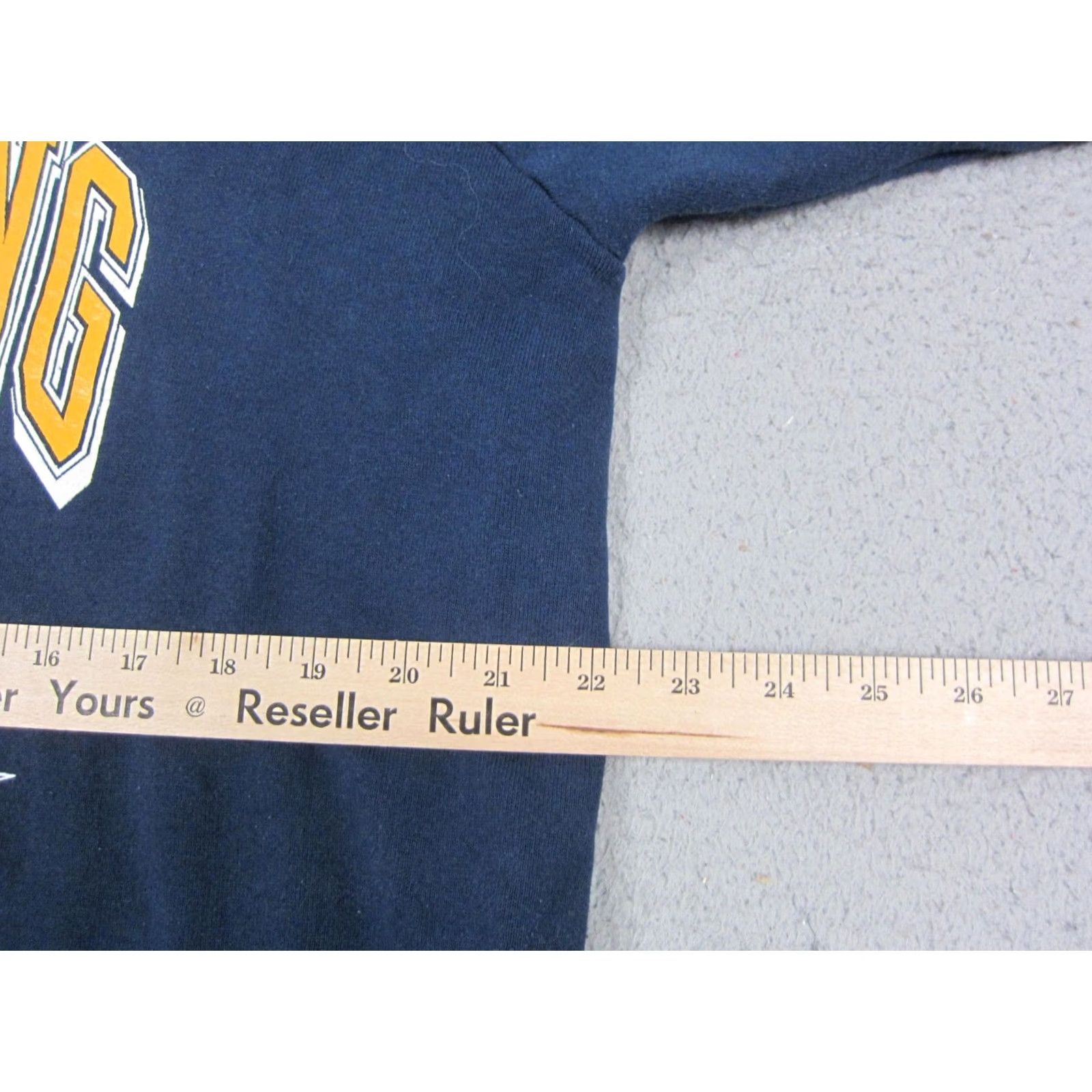 Fruit Of The Loom VINTAGE Fruit of the Loom Sweatshirt Mens XL Blue 80s 90s Cotton Polyester Fleece Crew Neck Pullover All Seasons USA Size US XL / EU 56 / 4 - 5 Thumbnail