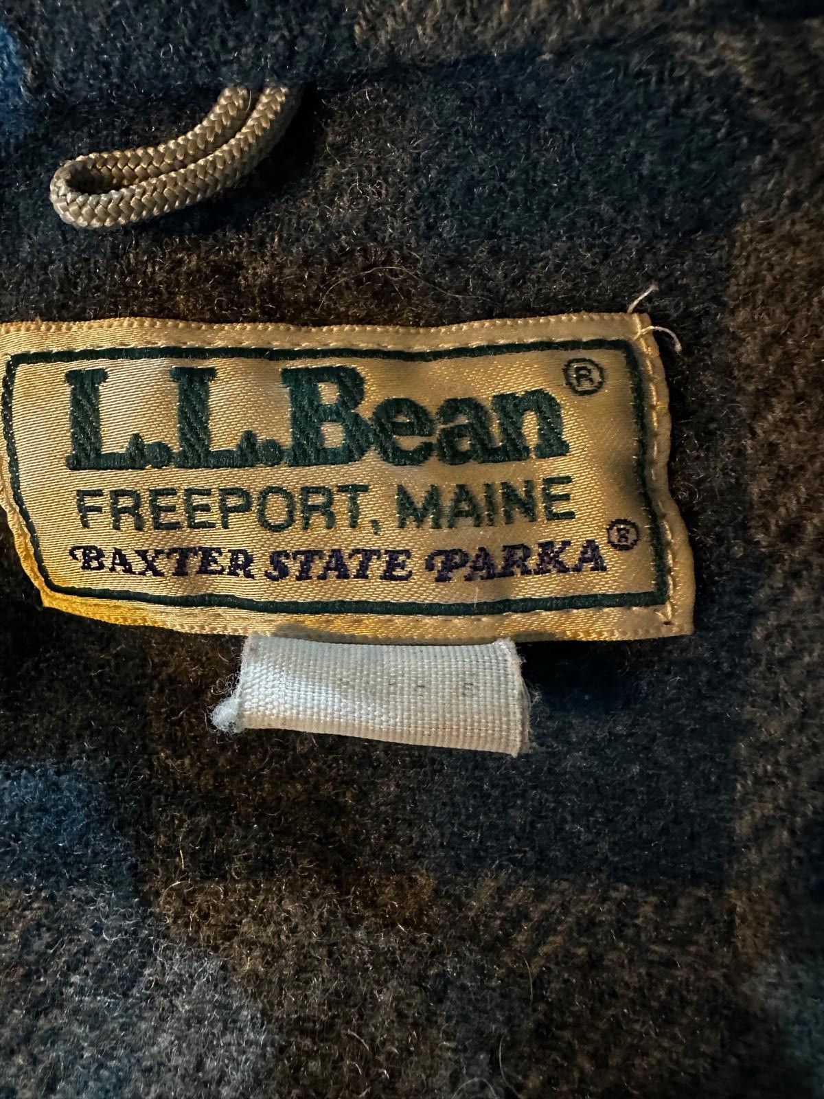 L.L. Bean Vintage L.L. Bean Baxter State Parka Wool Lined Teal USA Size S / US 4 / IT 40 - 3 Thumbnail