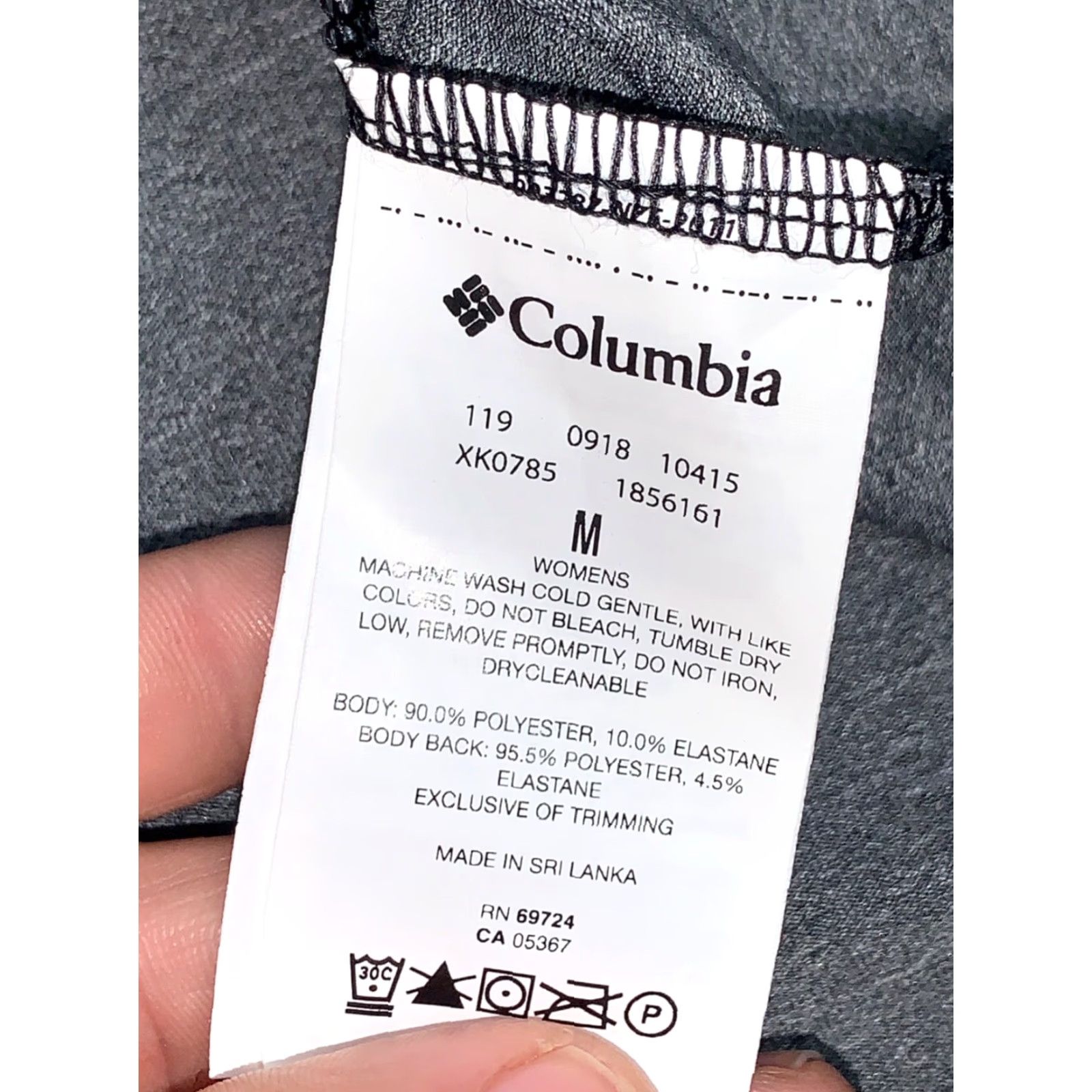 Vintage Columbia Racerback Top Gray M Activewear Outdoor Womens #4733 Size M / US 6-8 / IT 42-44 - 4 Thumbnail