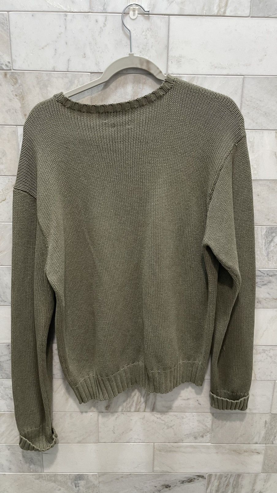 Saks Fifth Avenue Tricots St Raphael Saks Fifth Avenue Green V-neck Size US L / EU 52-54 / 3 - 2 Thumbnail