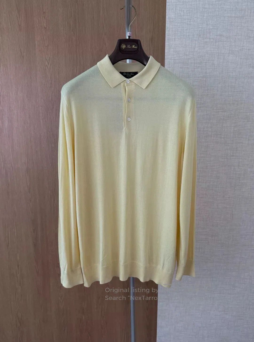 Loro Piana Loro Piana Vicuna Knit Polo Shirt. Size US L / EU 52-54 / 3 - 1 Thumbnail