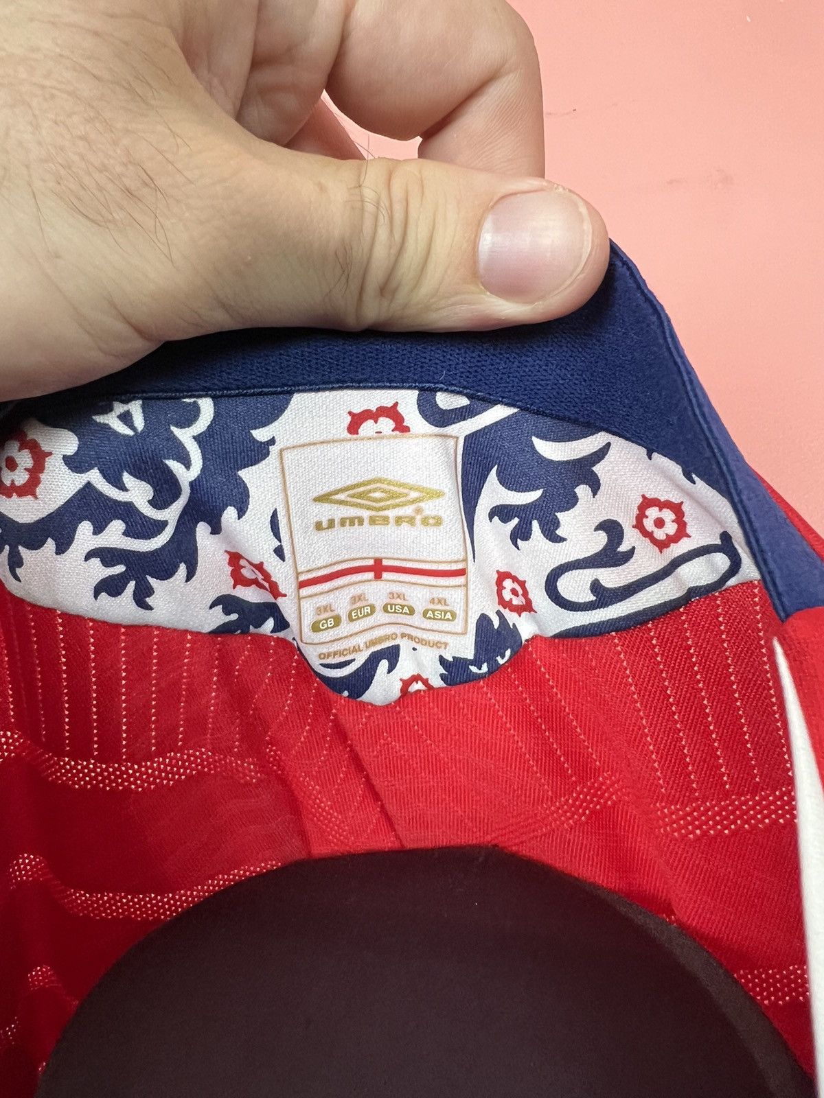 Other umbro England soccer jersey football red home 2008 2009 2010 Size US XXL / EU 58 / 5 - 5 Thumbnail