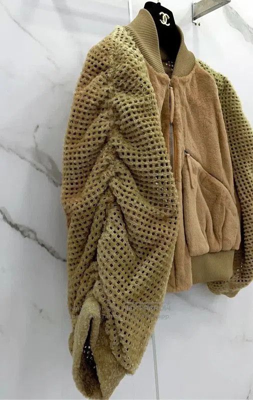 Fendi Fendi Khaki Spring Autumn Women's Jacket . Size L / US 10 / IT 46 - 4 Thumbnail