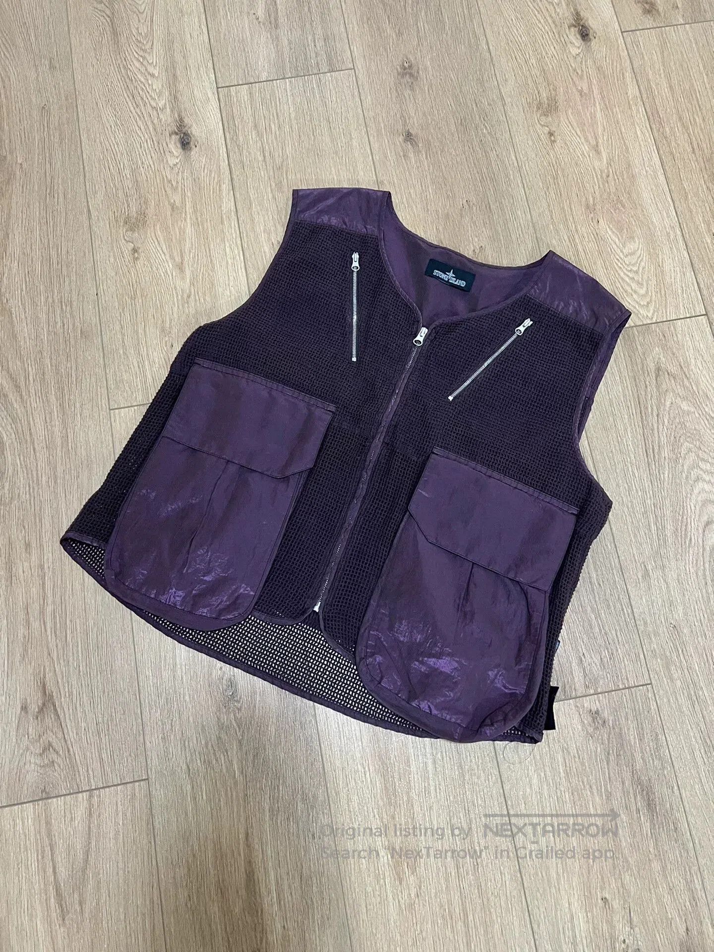 Stone Island Shadow Project stone island shadow project purple vest. Size US XL / EU 56 / 4 - 1 Thumbnail