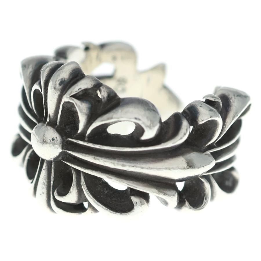 Chrome Hearts Floral cross heart ring US 9.5 | Grailed