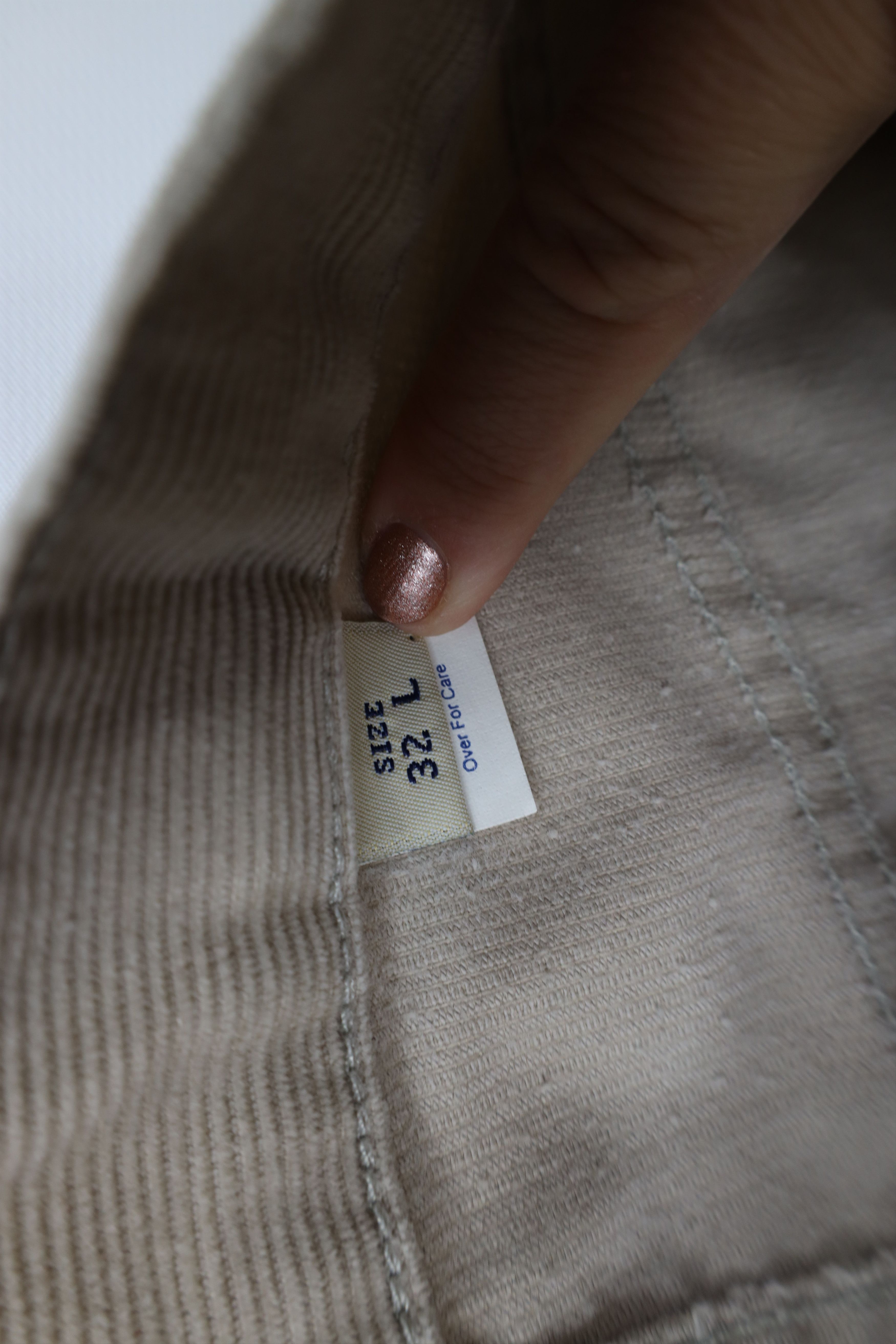 Abercrombie & Fitch Vintage 90s Abercrombie & Fitch Corduroy Pants Beige USA Size US 32 / EU 48 - 6 Thumbnail
