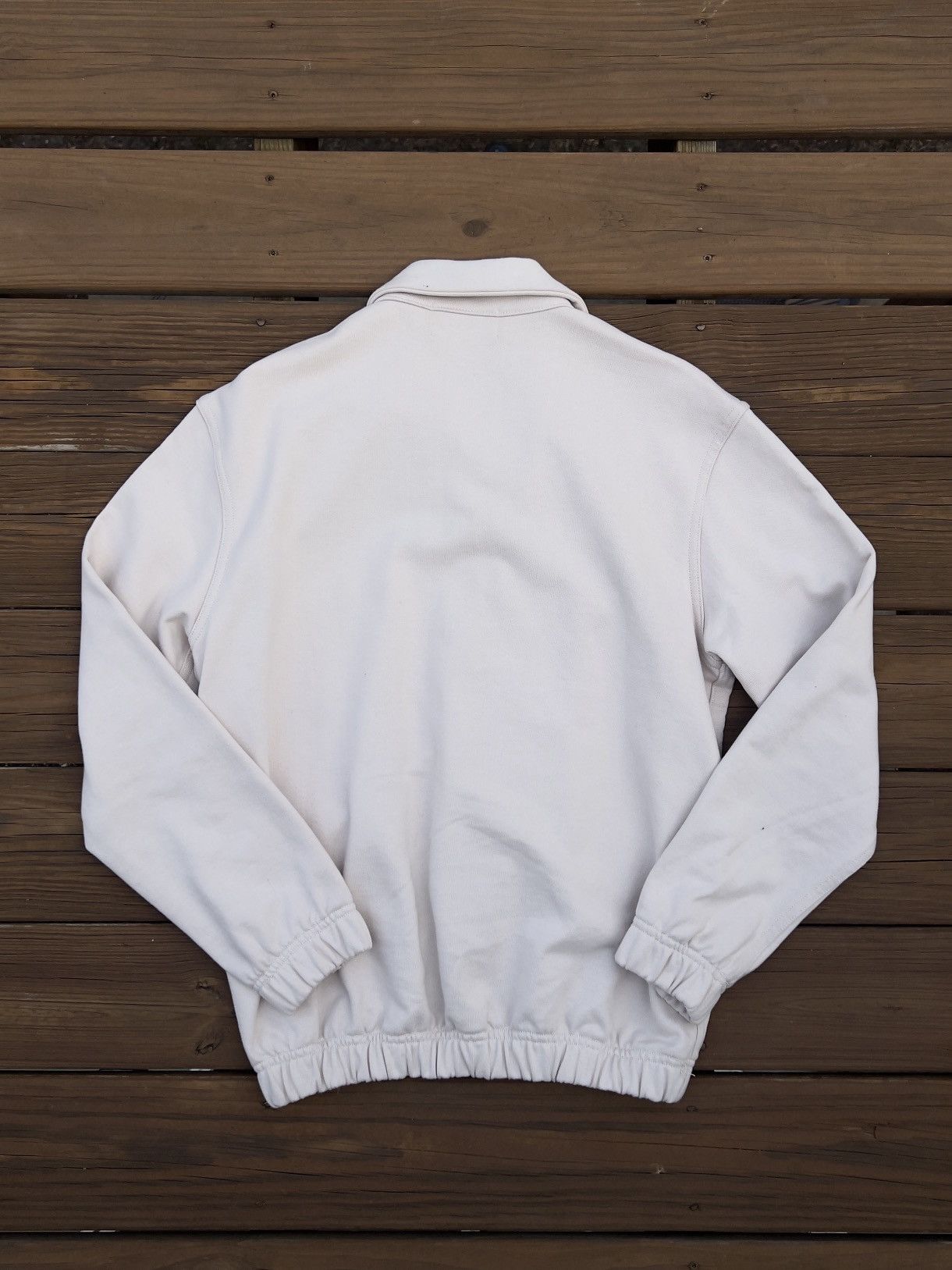 Olive Olive Clothing Cream Cotton Jumper Pullover Size US L / EU 52-54 / 3 - 2 Thumbnail
