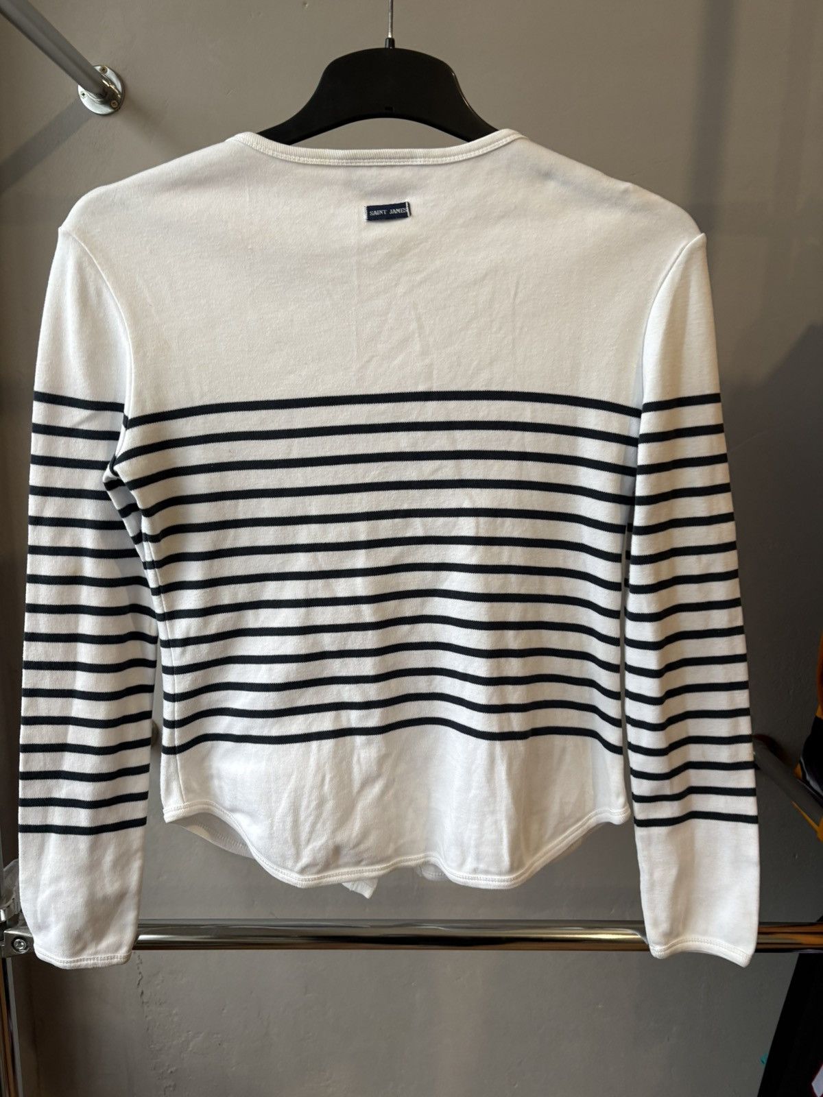 Saint James Archive Saint James Striped Long Sleeve/Cardigan Women’s M Size S / US 4 / IT 40 - 3 Thumbnail