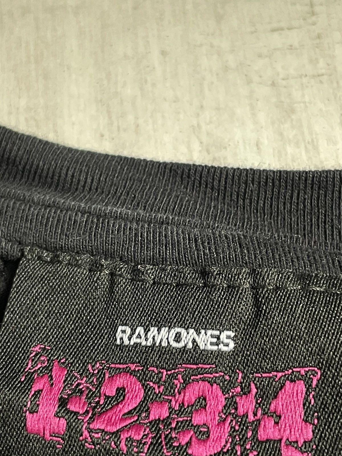 Band Tees × Vintage Ramones Vintage T-Shirt Black 2015 VERY RARE Size US S / EU 44-46 / 1 - 6 Thumbnail