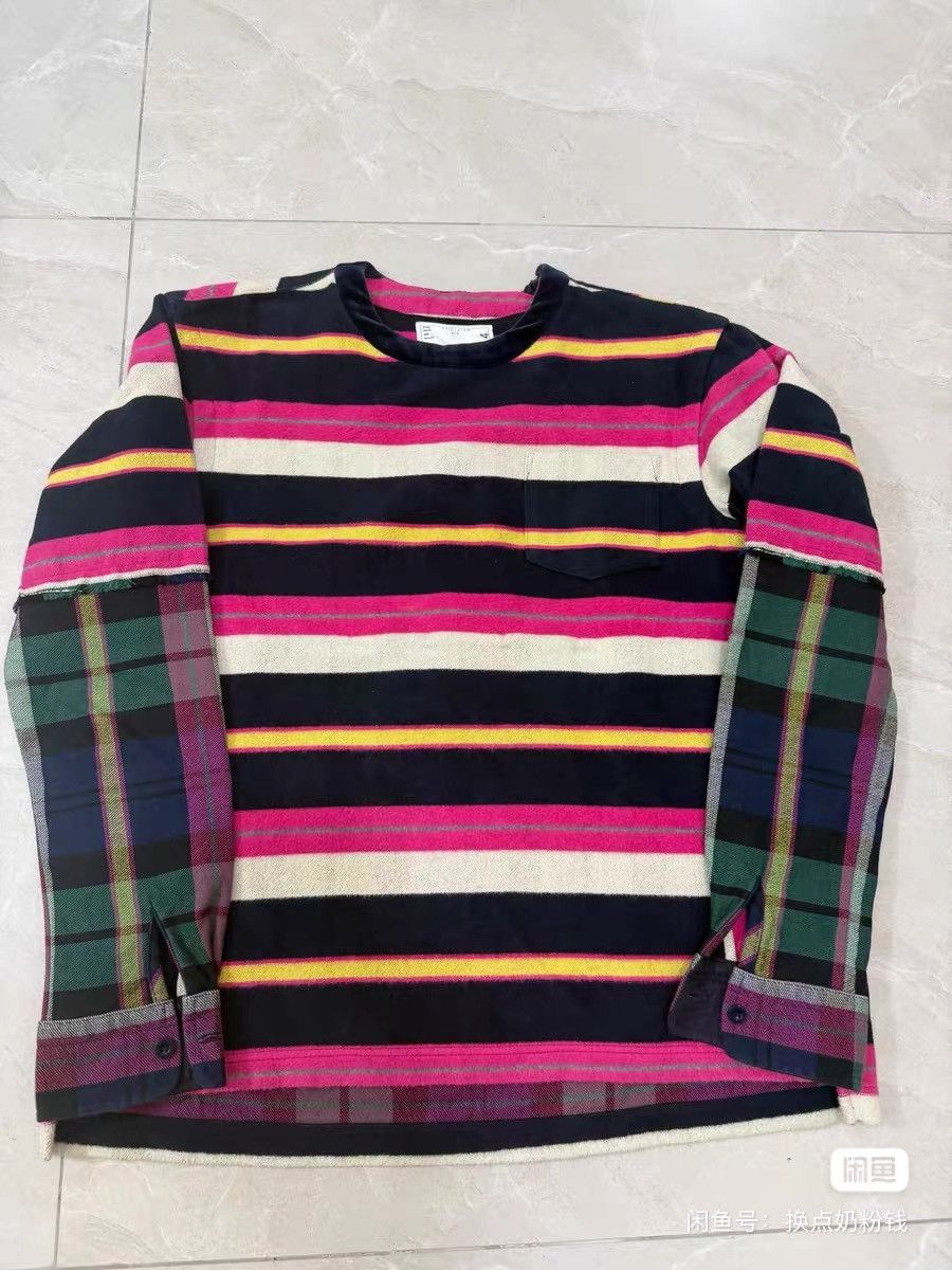 Sacai sacai knit sweater top shirt Size US S / EU 44-46 / 1 - 1 Thumbnail