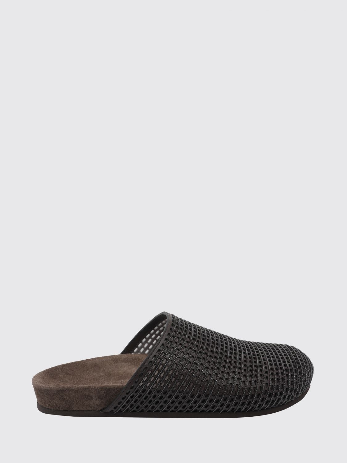 Brunello Cucinelli Brunello Cucinelli Flat Shoes Woman Brown Size US 10 / IT 40 - 1 Thumbnail