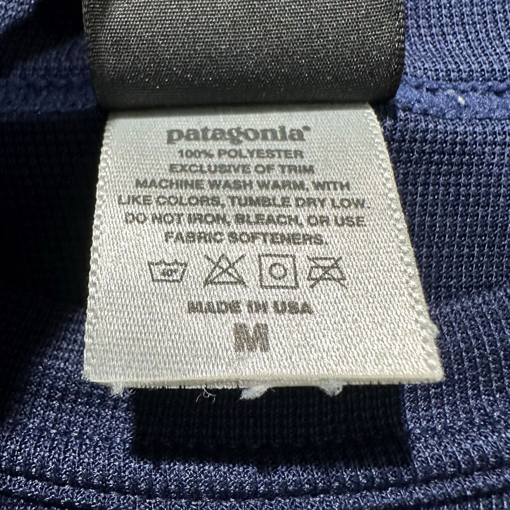 Patagonia VINTAGE Patagonia Shirt Mens Medium Blue Capilene Baselayer Crewneck Made In USA Size US M / EU 48-50 / 2 - 4 Thumbnail