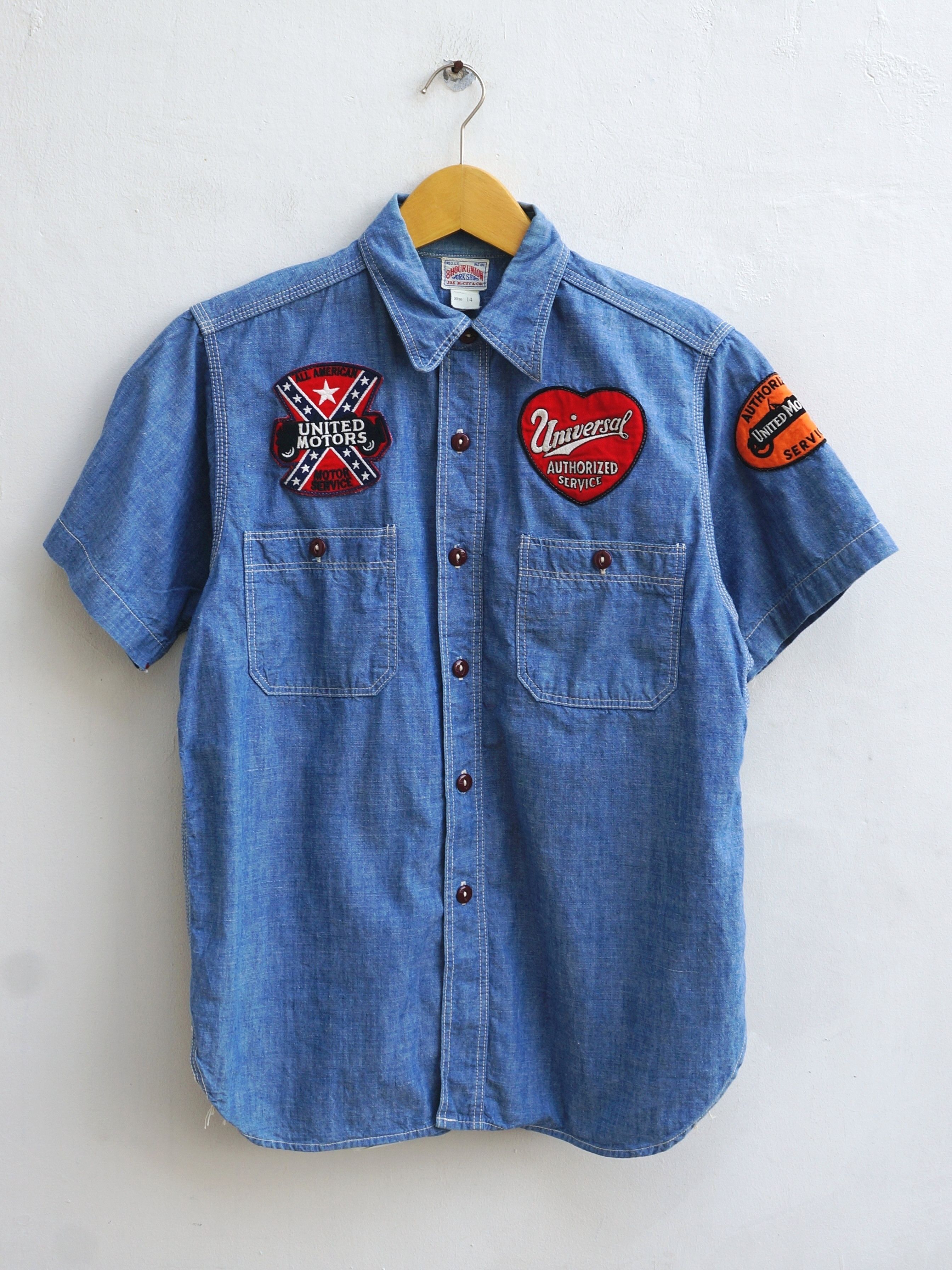 The Real McCoy's JOE McCOY 8 Hour Union Sanforized Denim Work