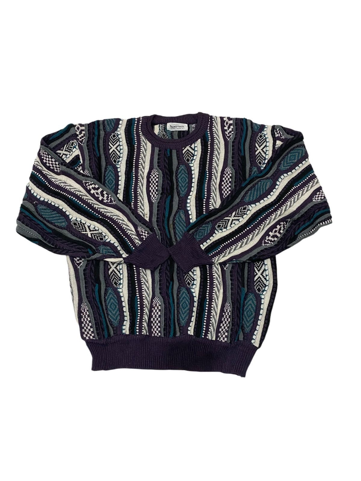 Coogi × Japanese Brand Simpson Knitwear Similar like Coogi Size US L / EU 52-54 / 3 - 1 Thumbnail
