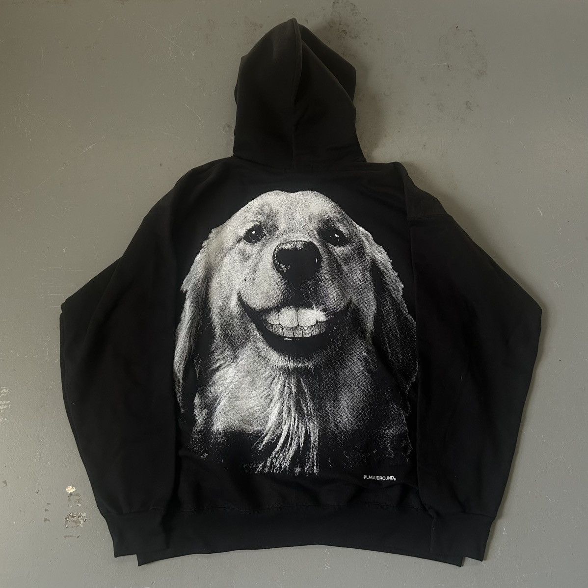 Plagueround PLAGUEROUND GOODBOY HOODIE BLACK MEDIUM Size US M / EU 48-50 / 2 - 6 Thumbnail