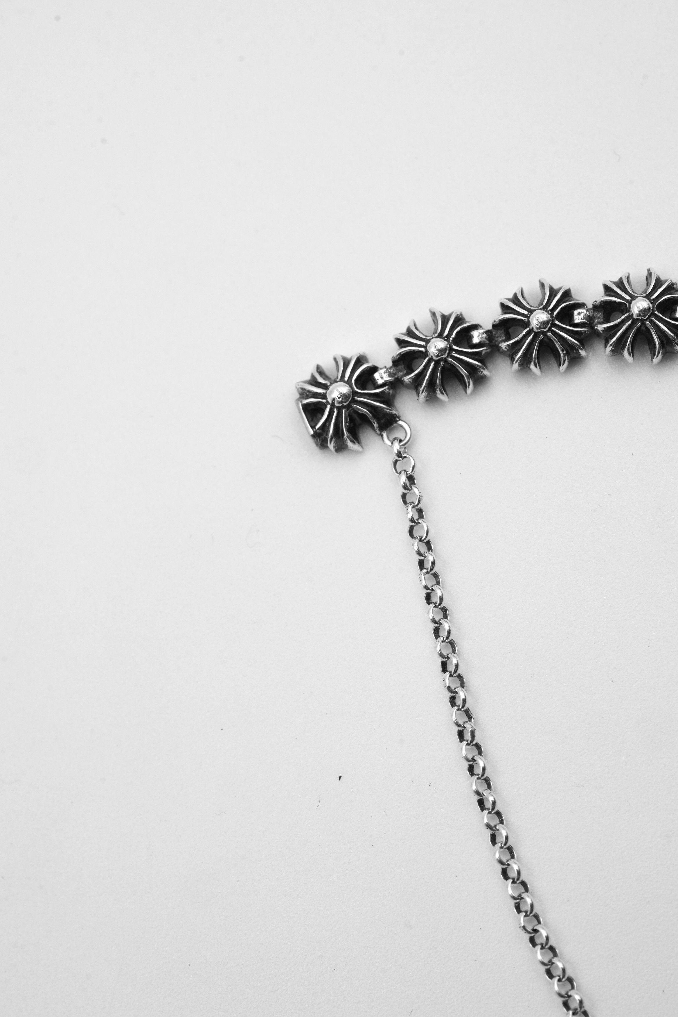 Chrome Hearts Chrome Hearts 925 Silver Tiny E Plus Bracelet Size ONE SIZE - 9 Thumbnail