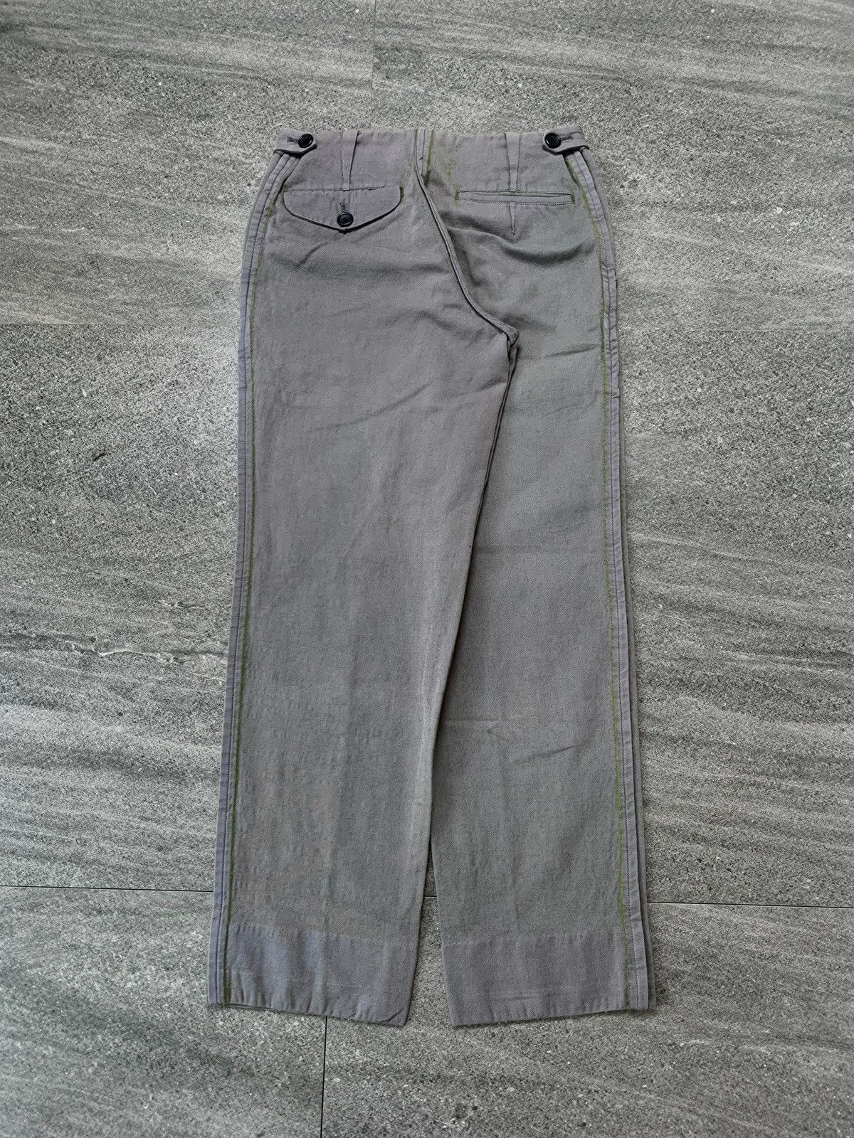 Comme des Garcons Homme Plus FREE TAX! 90s Algae Effect Trousers - 29” Size US 29 - 9 Thumbnail