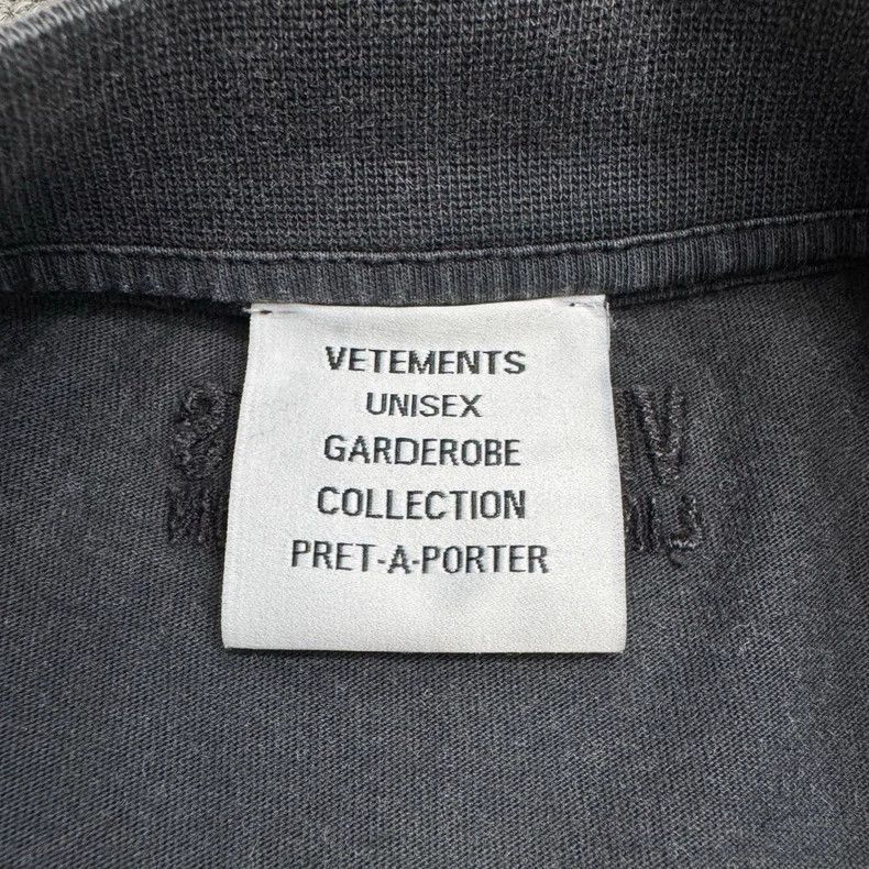 Vetements Vetements Warning Showpiece Short Sleeve Shirt Size US S / EU 44-46 / 1 - 2 Thumbnail
