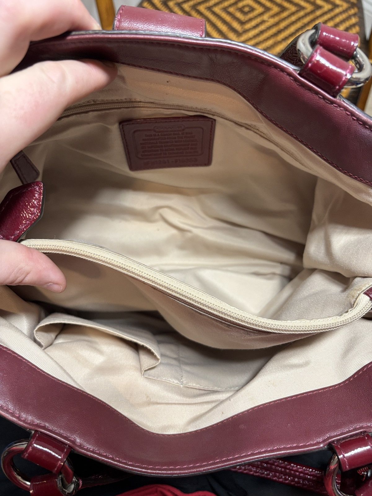 Coach Coach SoHo Signature Carryall Shoulder Bag F19253 Size ONE SIZE - 6 Thumbnail