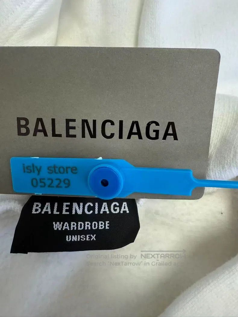 Balenciaga Balenciaga Architectural Letter Printed Sweatshirt Size US XS / EU 42 / 0 - 4 Thumbnail
