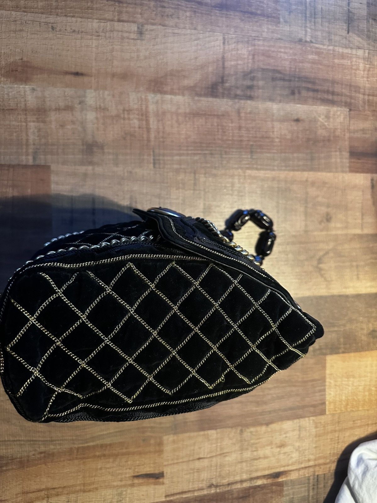Yves Saint Laurent Velvet YSL bag Size ONE SIZE - 6 Thumbnail