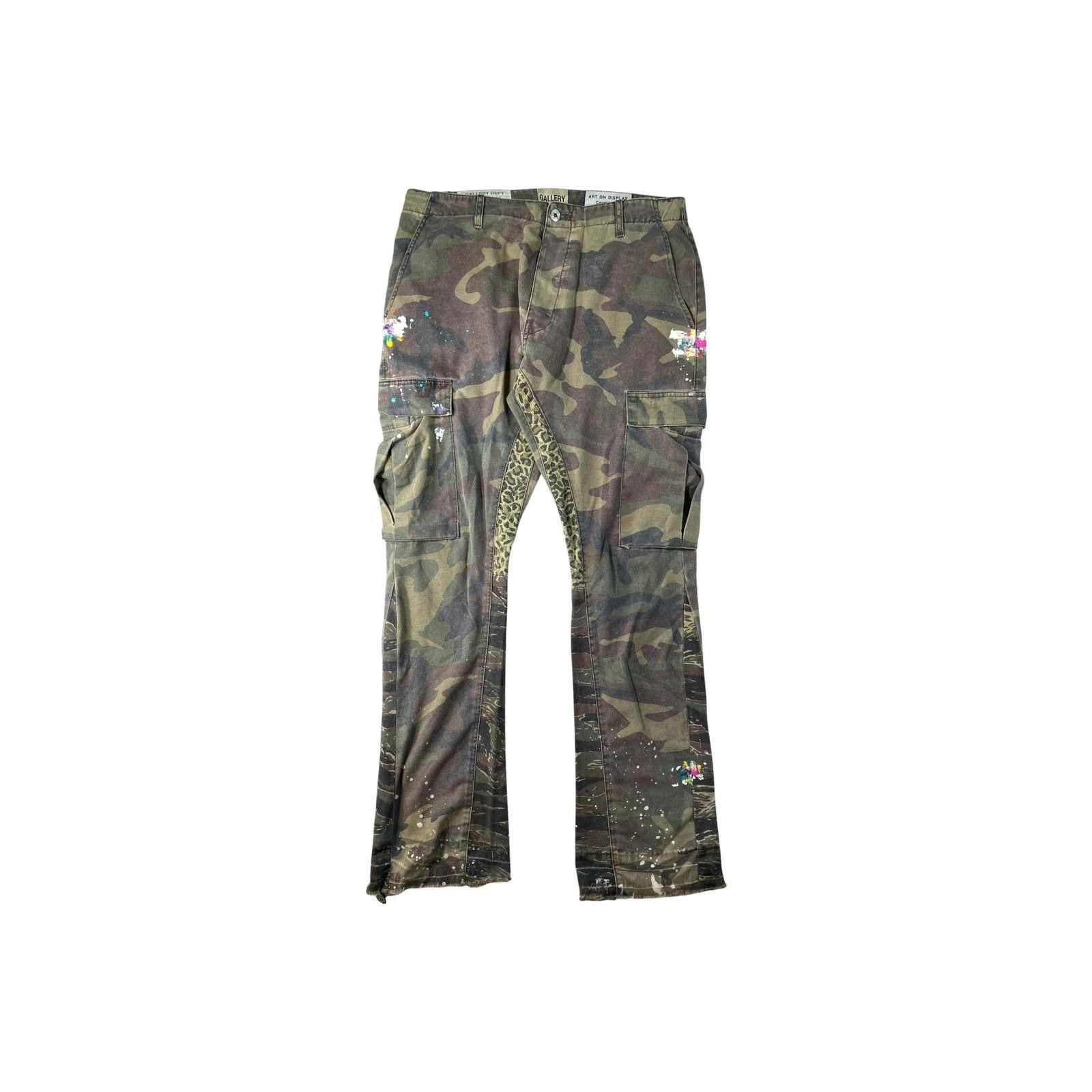 Gallery Dept. Gallery Dept "Camo Carpenter Paint Splatter" Jeans Size US 34 / EU 50 - 1 Thumbnail