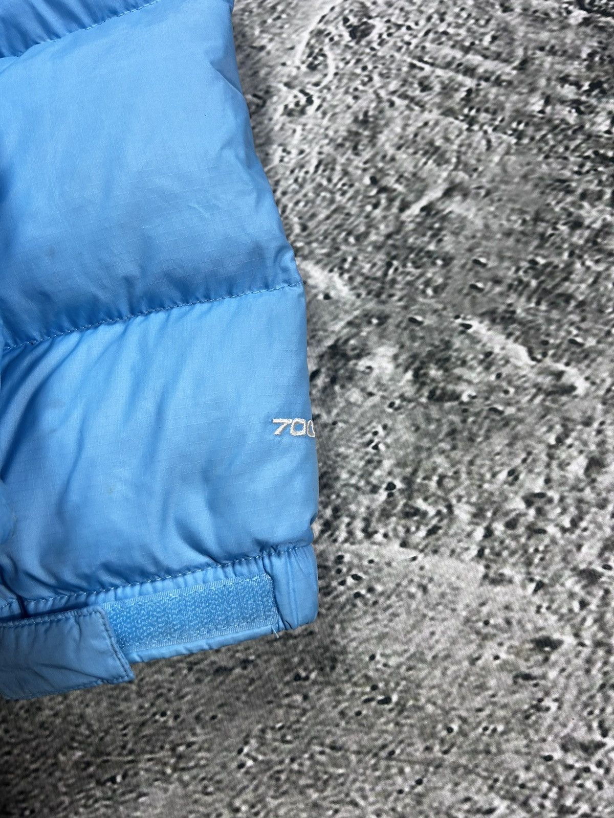 The North Face The North Face nuptse 700 baby blue black down puffer jacket Size S / US 4 / IT 40 - 4 Thumbnail