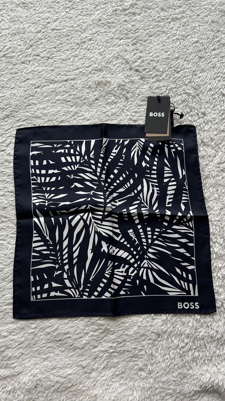 Hugo Boss Hugo Boss Graphic Scarf (New) Size ONE SIZE - 1 Thumbnail