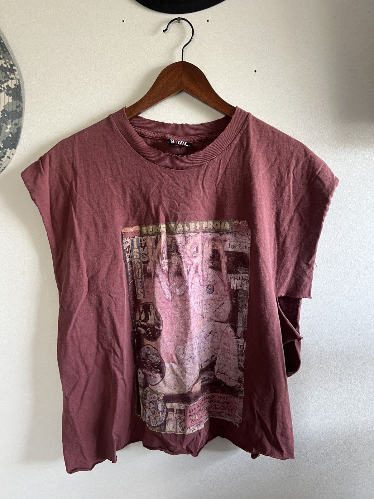 Other Thrashed Korn Tour Cutoff T Size US XL / EU 56 / 4 - 1 Thumbnail