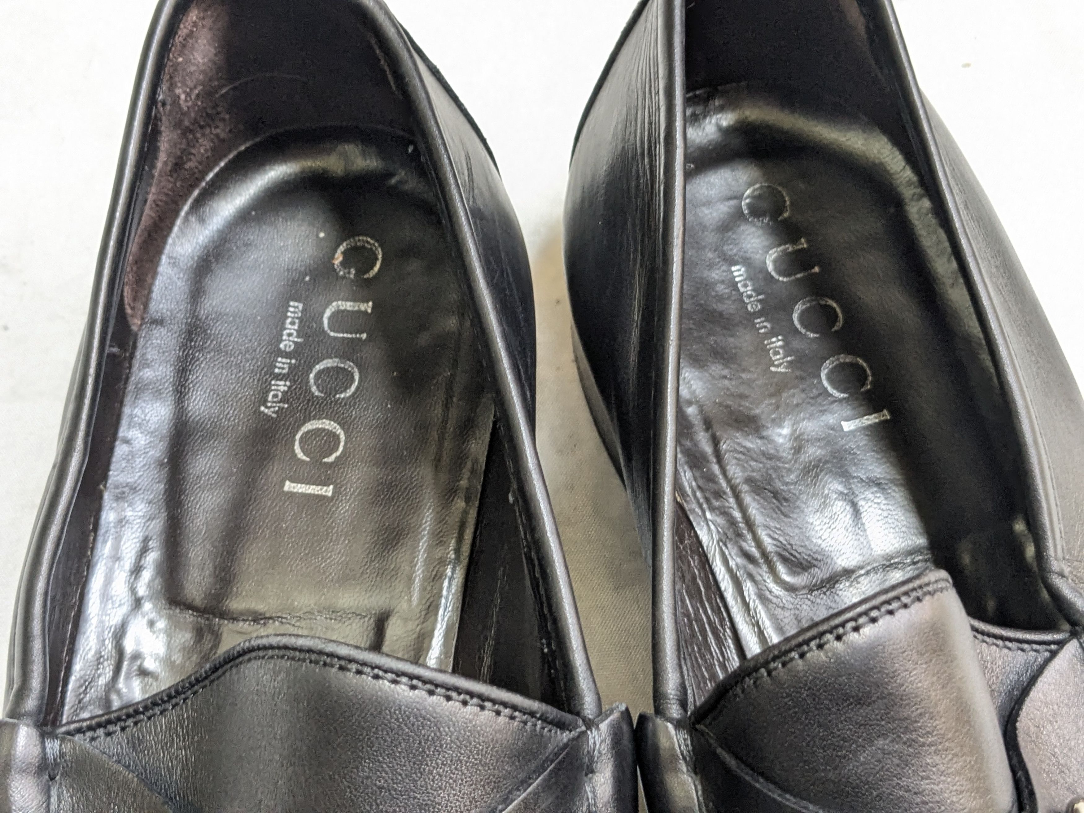 Gucci Gucci Horsebit Loafers Black 13 D Leather Snaffle Tom Ford Size US 13 / EU 46 - 2 Thumbnail