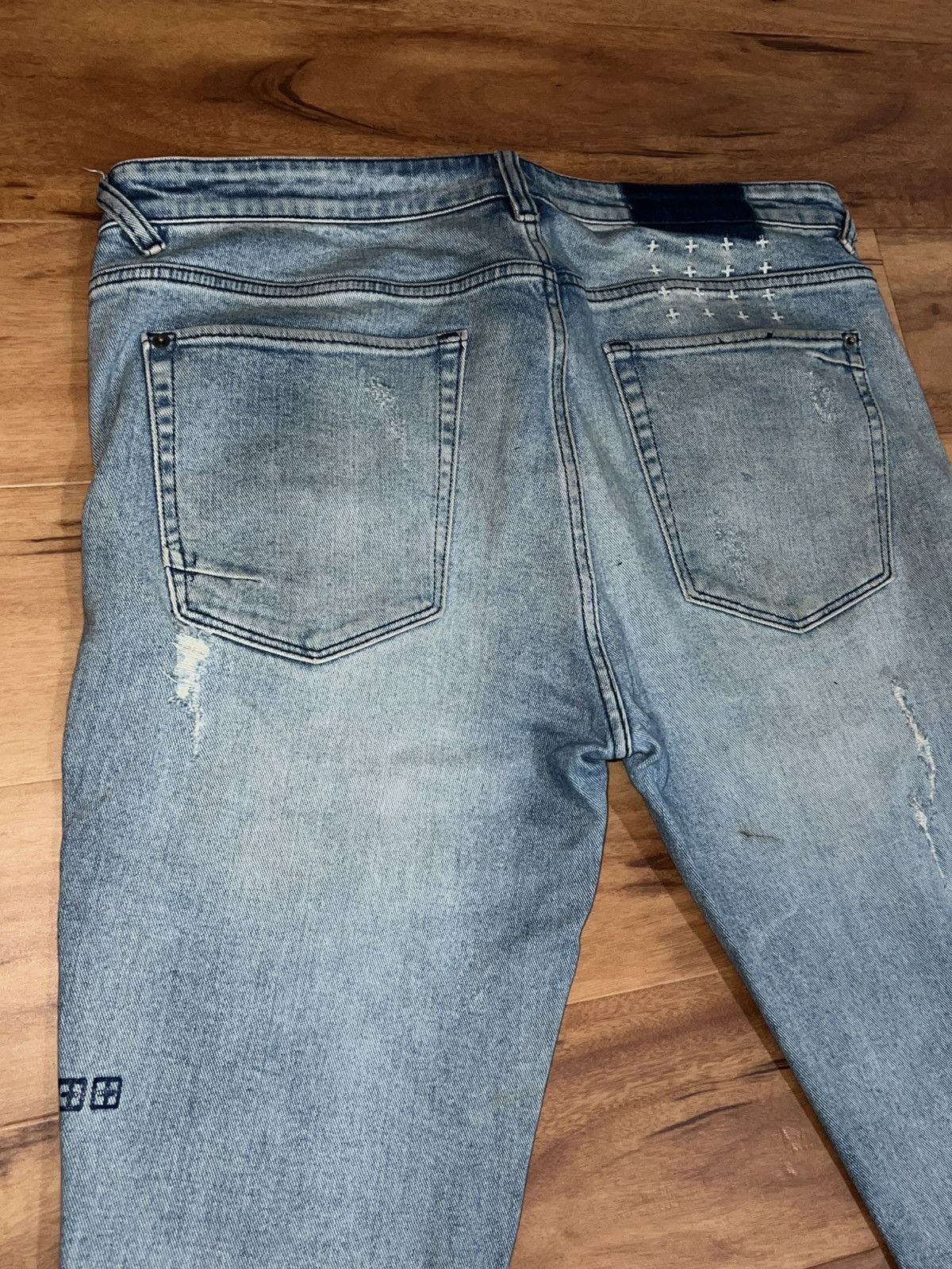 Ksubi Ksubi “Trashed Dreams” Van Winkle Size US 36 / EU 52 - 6 Thumbnail