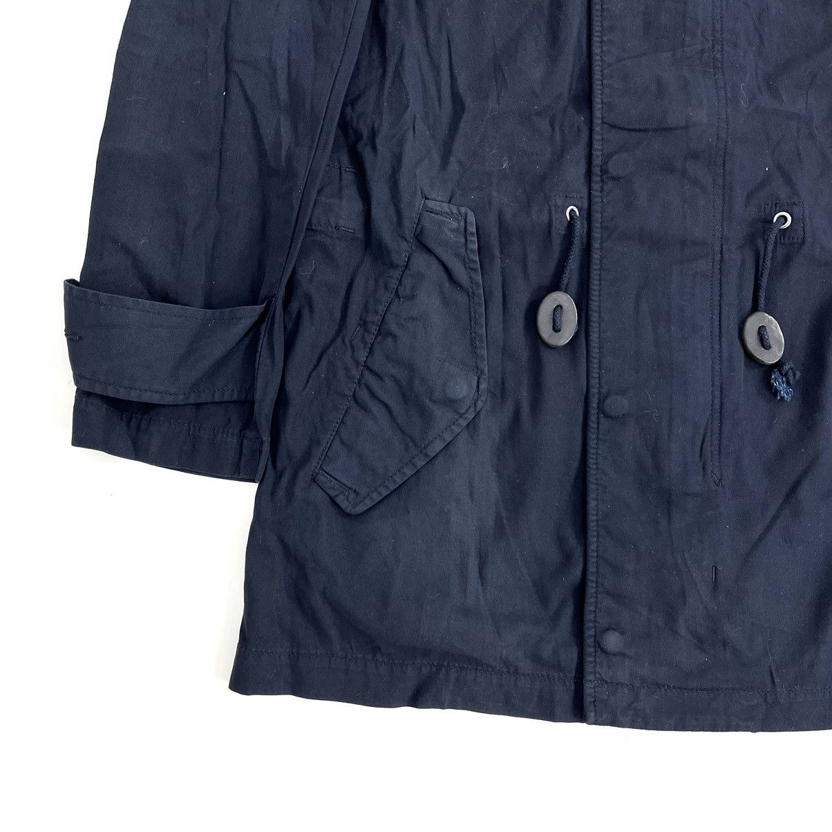 CABANE de ZUCCa × Issey Miyake × Zucca Vintage Zucca by Issey Miyake Fishtail Military Jacket Size US M / EU 48-50 / 2 - 7 Thumbnail