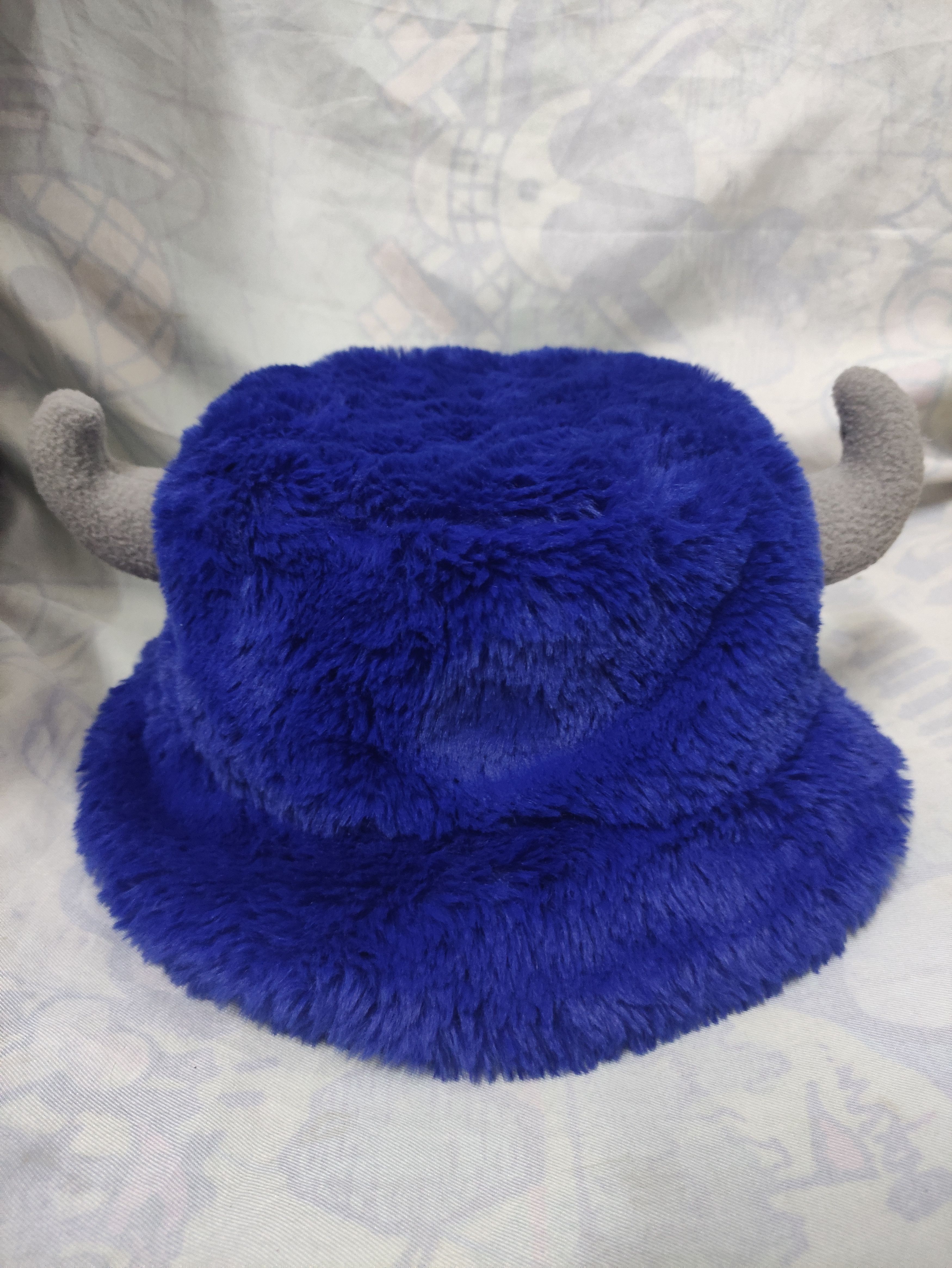 Disney BLUE HORN MONSTER INC. FLUFFY BUCKET HAT Size ONE SIZE - 5 Thumbnail
