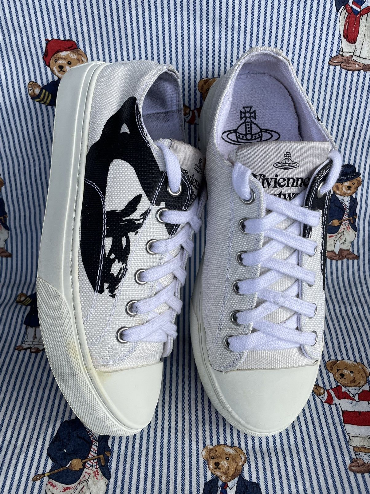 Vivienne Westwood Plimsoll Low Top Sneakers