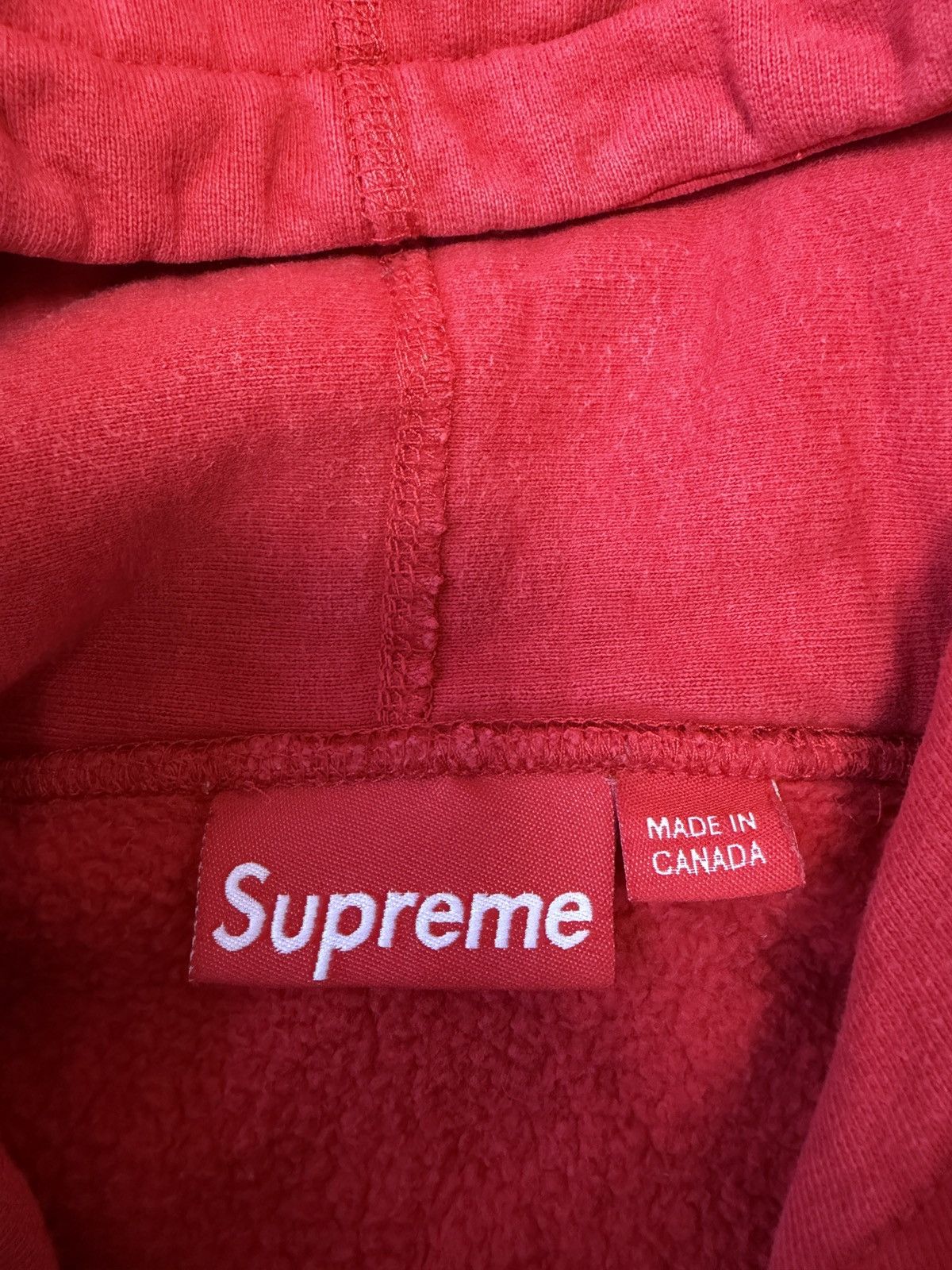 Supreme Supreme Uptown hoodie red F/W2011 Size US L / EU 52-54 / 3 - 7 Thumbnail