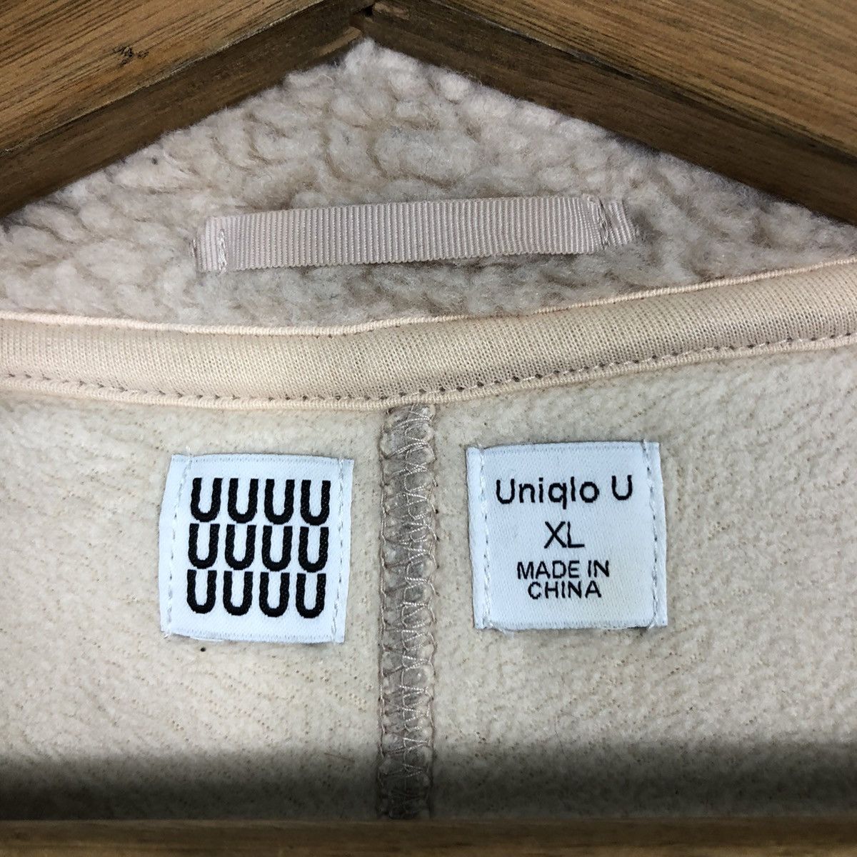 Japanese Brand 📌Vintage High Collar Fleece Bomber Jacket Uniqlo Undercover Size US XL / EU 56 / 4 - 18 Thumbnail