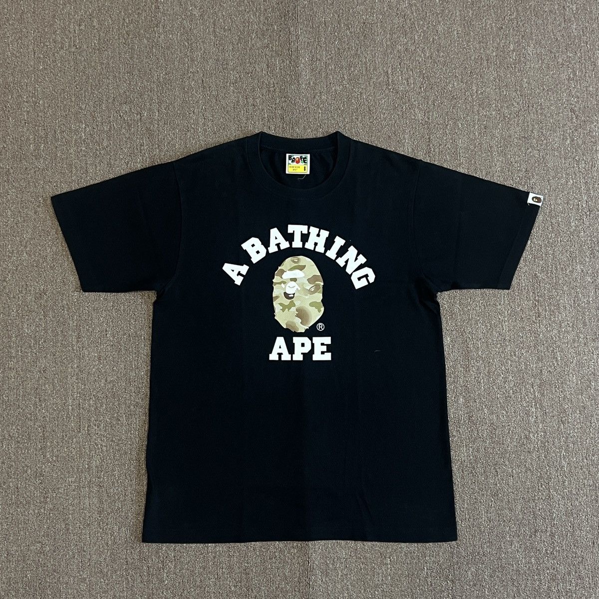 BAPE Forest Camo By Bathing Tee White/Black
