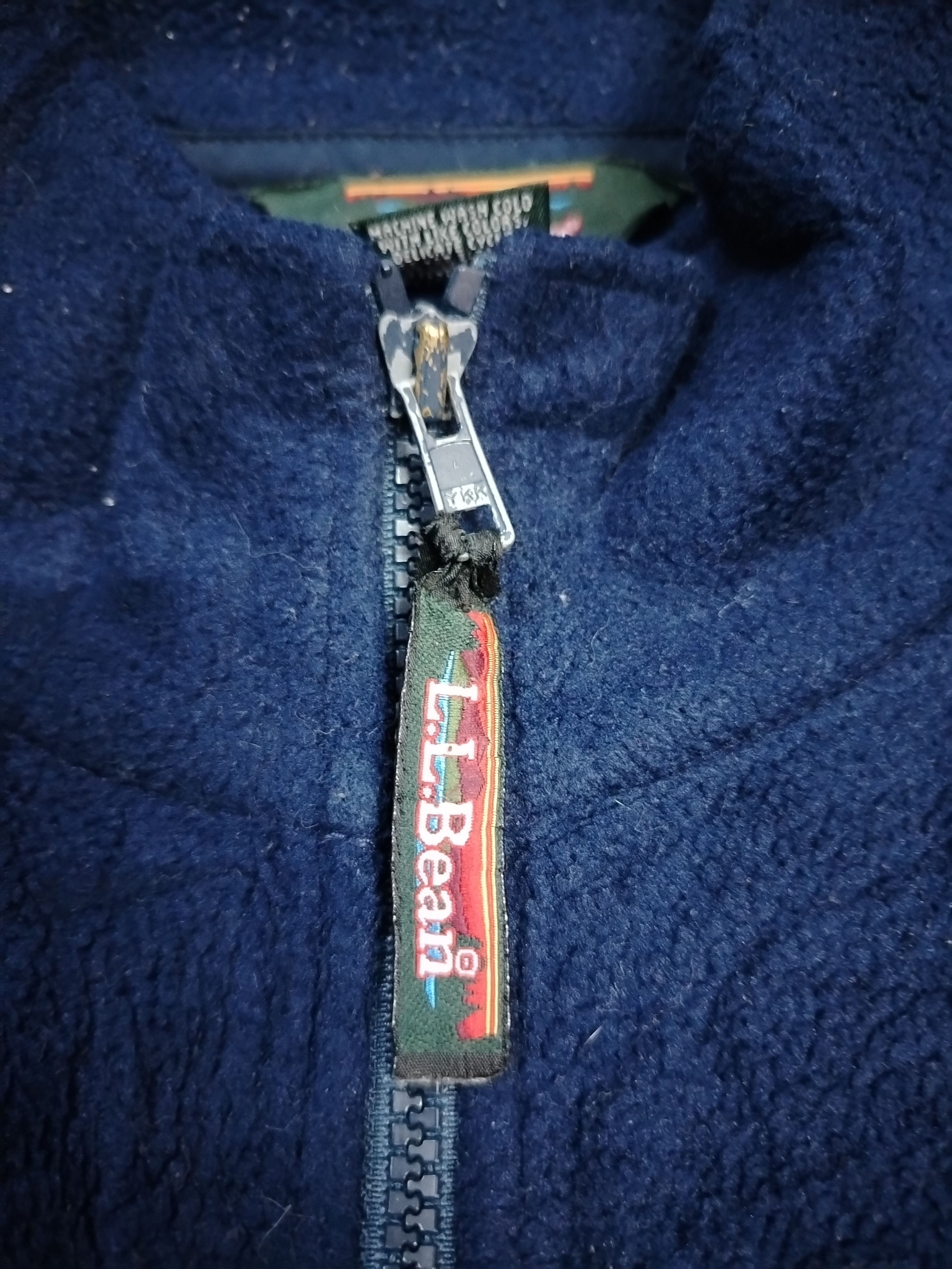 L.L. Bean Vintage LL Bean Fleece Jacket Size US L / EU 52-54 / 3 - 6 Thumbnail