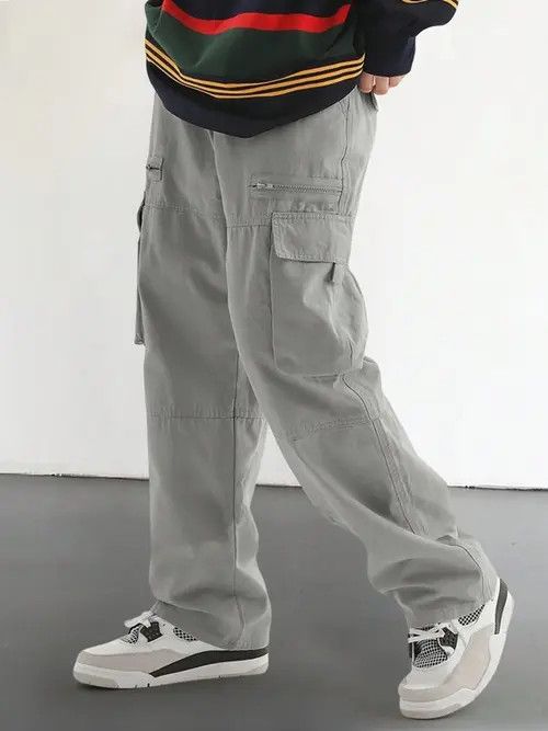 Japanese Brand Parachute Multi-Pocket Sweatpants Gorpcore Cargo Size US 34 / EU 50 - 2 Thumbnail
