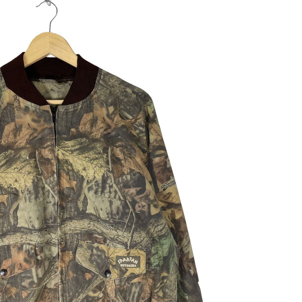 Realtree 🔥SPARTAN REAL TREE HUNTING BOMBER ZIPPER JACKET Size US XL / EU 56 / 4 - 3 Thumbnail