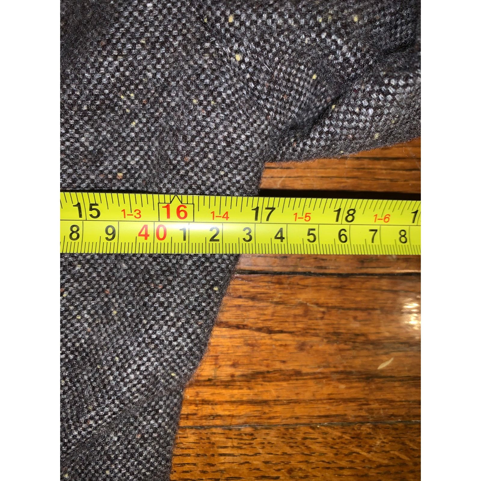American Eagle Outfitters American Eagle Wool Tweed Blazer Womens XS Grey Herringbone Size XS / US 0-2 / IT 36-38 - 11 Thumbnail