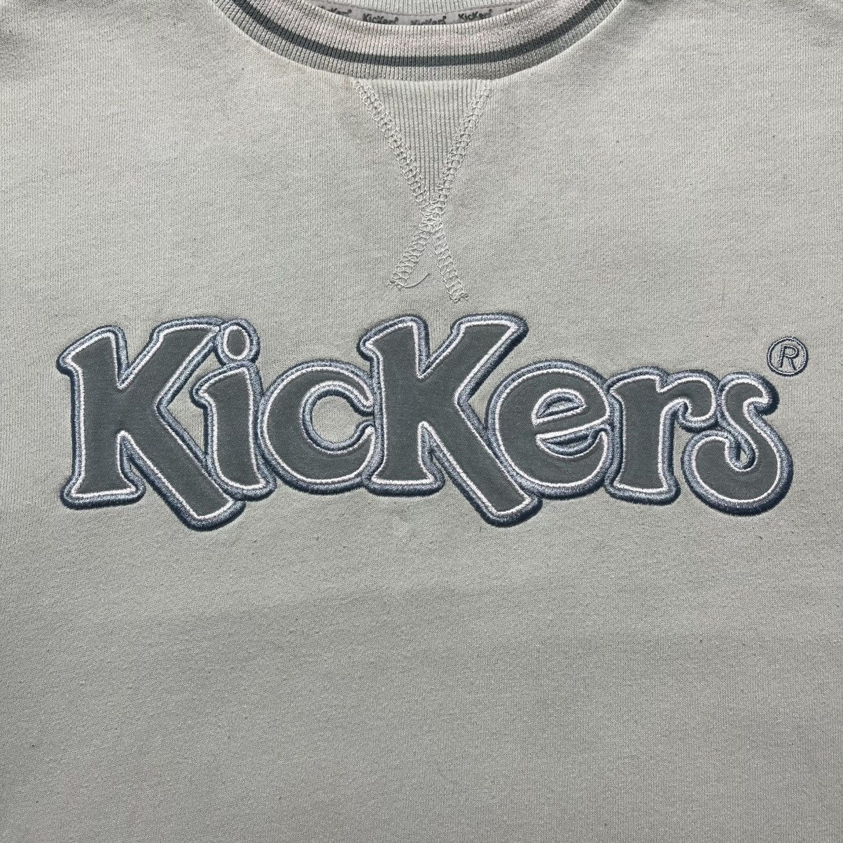 Kickers × Vintage Vintage Kickers Big Logo Sweatshirt Streetwear Y2K Size US S / EU 44-46 / 1 - 3 Thumbnail