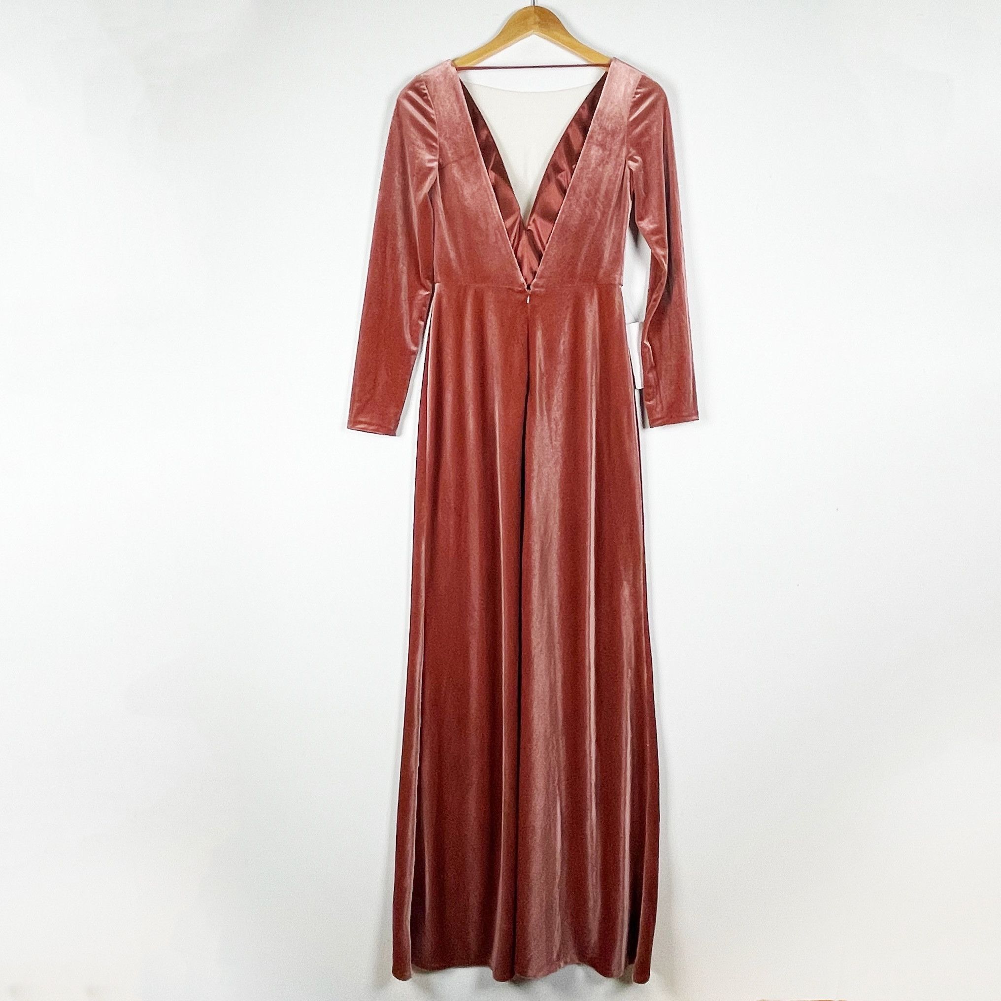 Other NEW Jenny Yoo Ryland V Neck Long Sleeve Size XS / US 0-2 / IT 36-38 - 4 Thumbnail