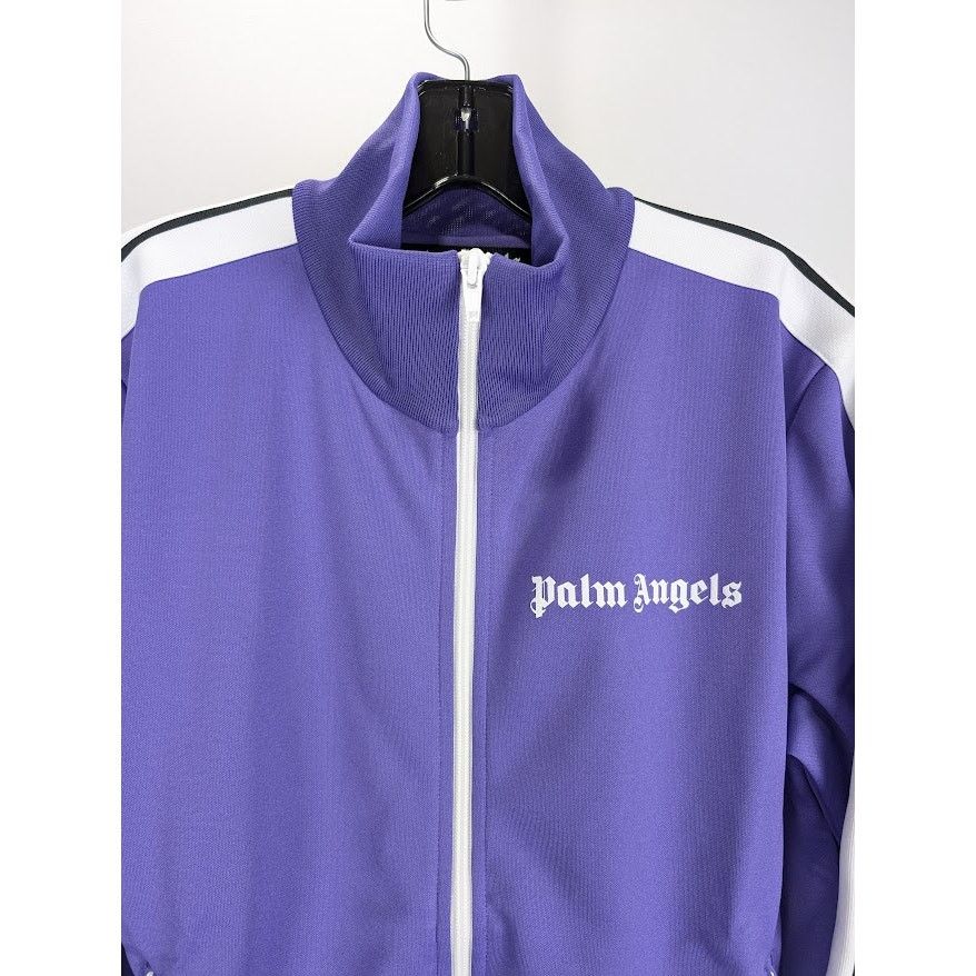 Palm Angels o1rshd1 Q:3 / Classic Track Jacket in Purple/White Size US M / EU 48-50 / 2 - 3 Thumbnail