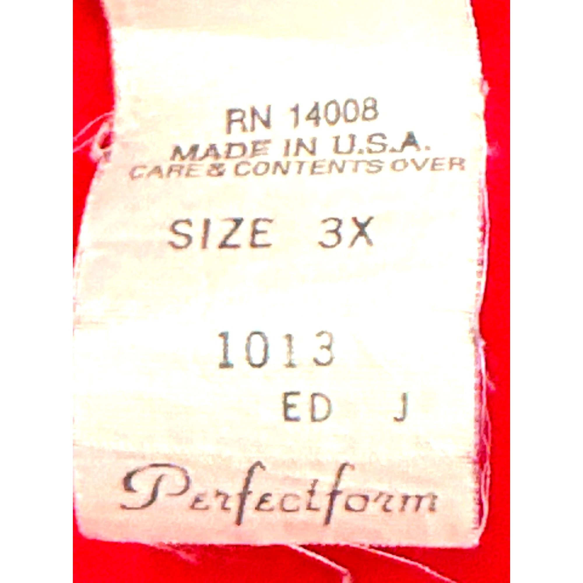 Other CCC Perfectform Sheer Lightweight Red Dressy Tank Top Size 3 Size 3XL / US 20-22 - 6 Thumbnail