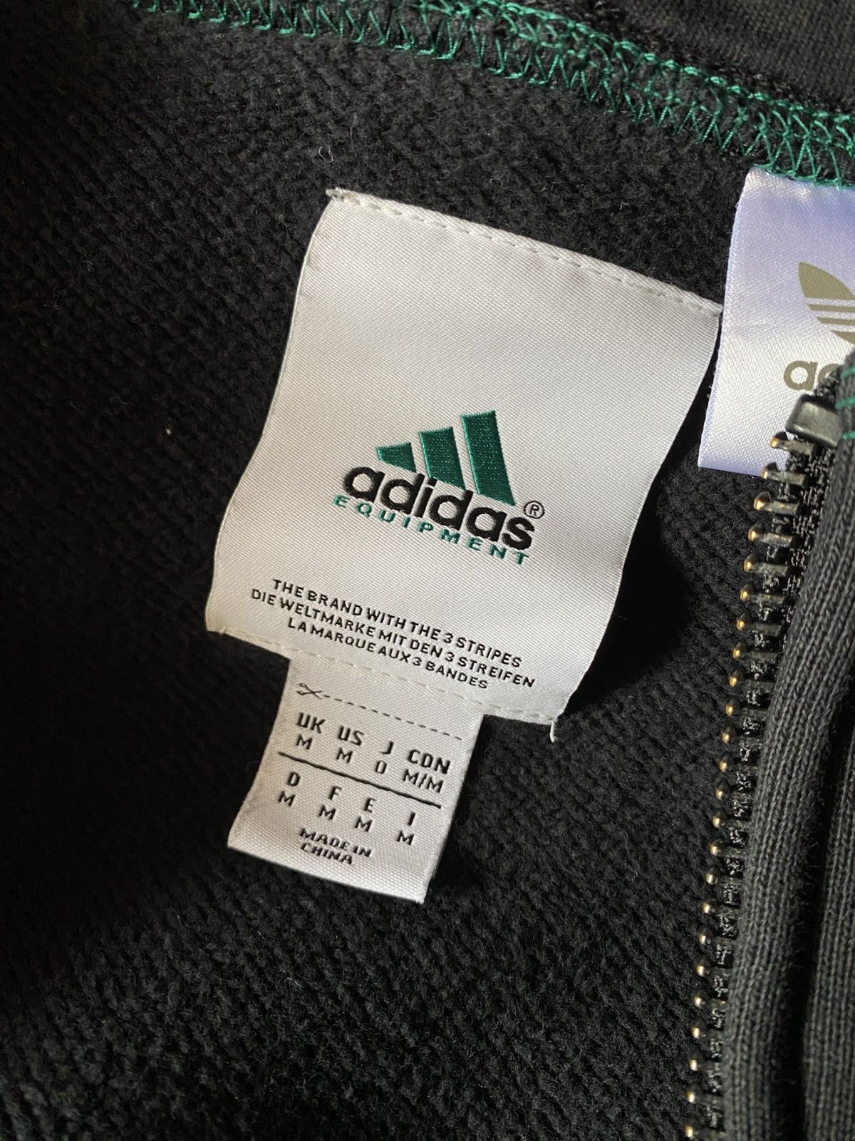 Adidas adidas equipment sample zip-up hoodie Size US M / EU 48-50 / 2 - 6 Thumbnail