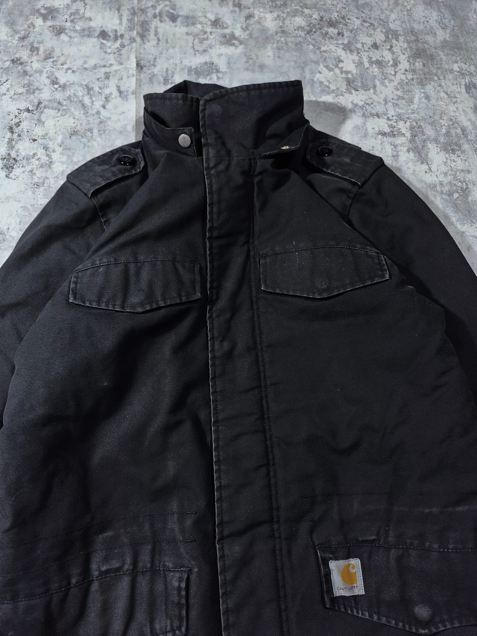 Carhartt vintage carhartt distressed military parka jacket Size US S / EU 44-46 / 1 - 4 Thumbnail